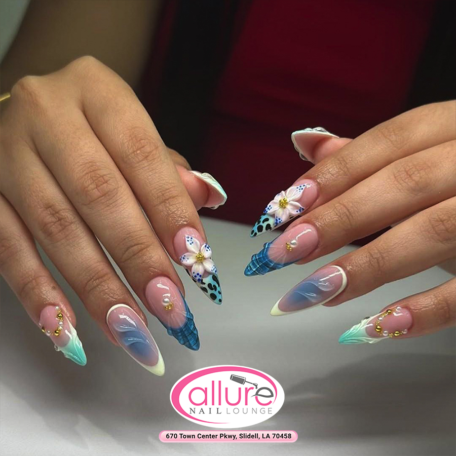 Allure Nail Lounge_Summer nail design